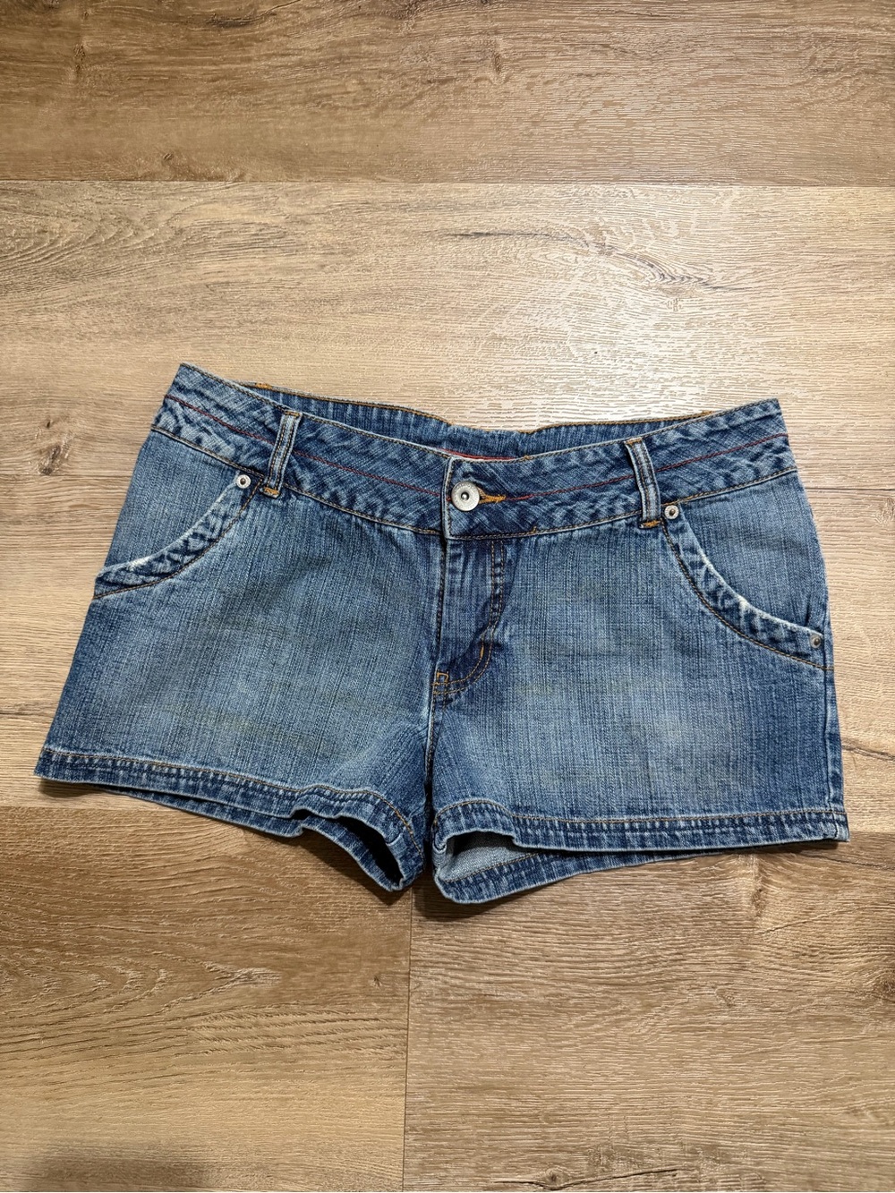 Classic Light Blue Denim Jean Shorts